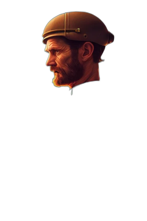 face, hat, crown, staff transparent PNG cut-out