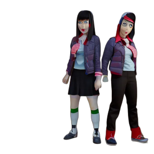 jacket, 3d render, concept art, full transparent PNG cut-out