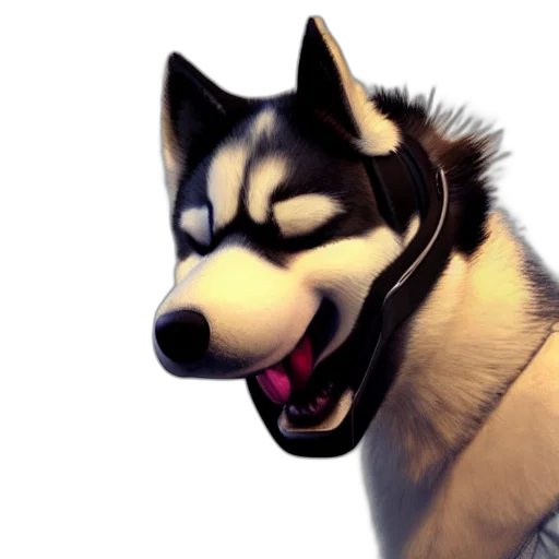 animal, staff, creature, face, 3d render, photorealistic, watercolor, concept art transparent PNG cut-out