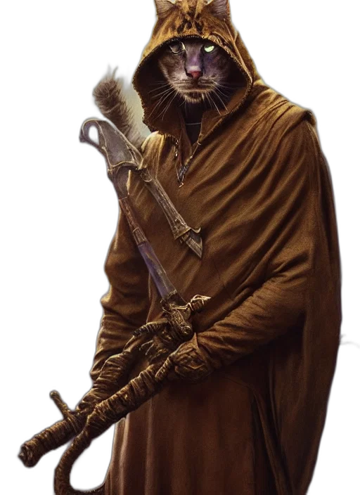 staff, mask, animal, creature, concept art, fantasy art, photorealistic, comic book art transparent PNG cut-out