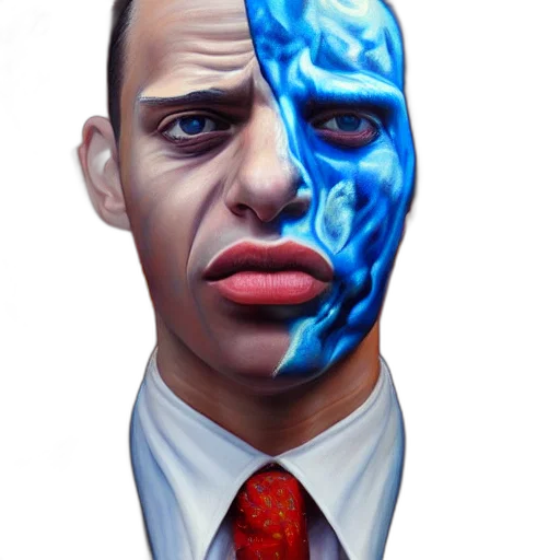mask, face, robot, concept art transparent PNG cut-out