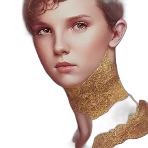 face, crown, mask, hair transparent PNG cut-out