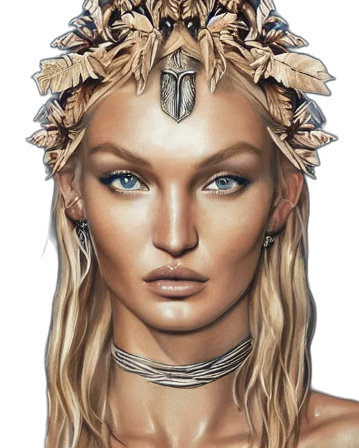 jewelry, crown, face, mask, fantasy art, concept art, photorealistic, comic book art transparent PNG cut-out