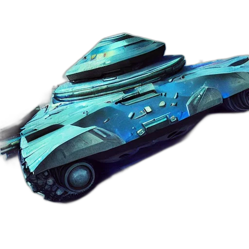 weapon, car, robot, concept art, 3d render, fantasy art, cyberpunk, outer space transparent PNG cut-out