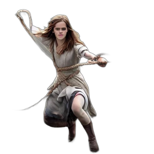 sword, staff, hair, weapon, concept art, fantasy art, photorealistic, comic book art transparent PNG cut-out