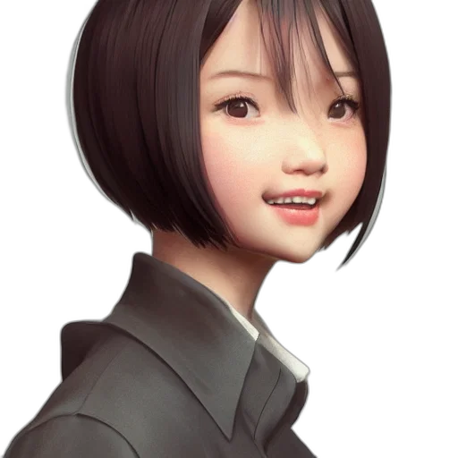 face, robot, staff, jacket transparent PNG cut-out
