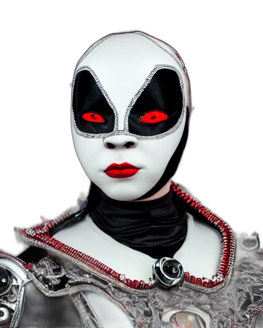mask, robot, face, comic book art transparent PNG cut-out