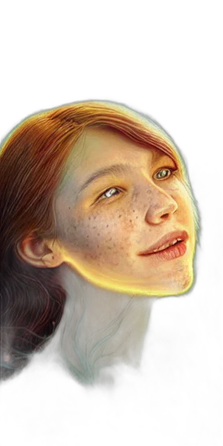 face, mask, jewelry, creature, photorealistic, oil painting, 3d render, concept art transparent PNG cut-out