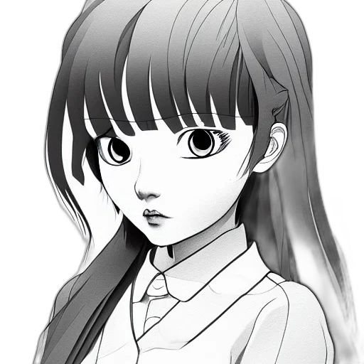 face, robot, hair, staff transparent PNG cut-out