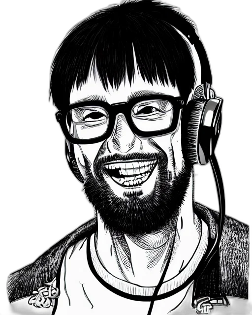 staff, face, cartoon, pencil sketch transparent PNG cut-out