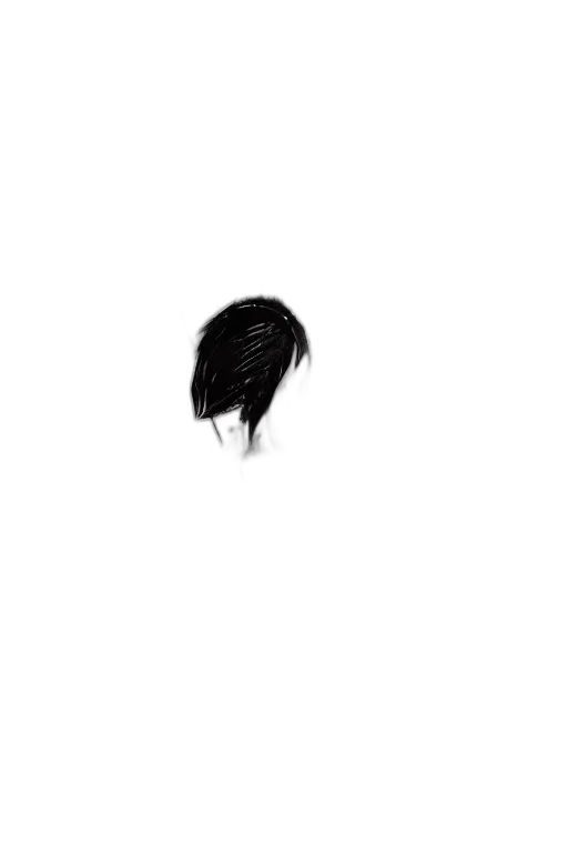 hair, hat, face, creature transparent PNG cut-out