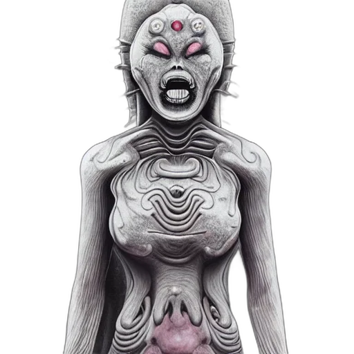 jewelry, creature, mask, face transparent PNG cut-out