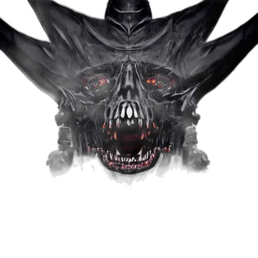 mask, face, crown, creature, concept art, photorealistic, 3d render, fantasy art transparent PNG cut-out