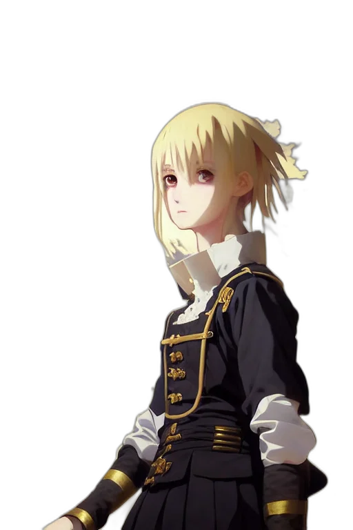 staff, crown, dress, face transparent PNG cut-out
