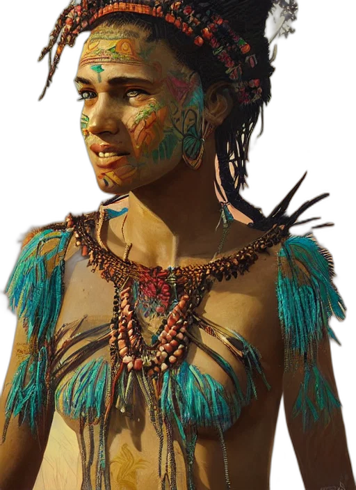 jewelry, face, mask, staff transparent PNG cut-out