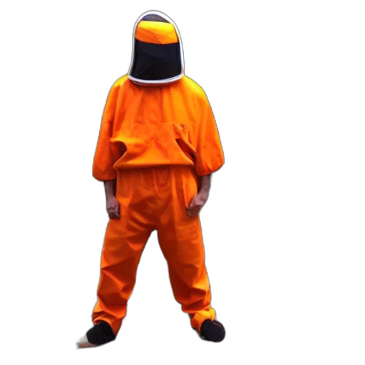 jacket, hat, animal, staff transparent PNG cut-out
