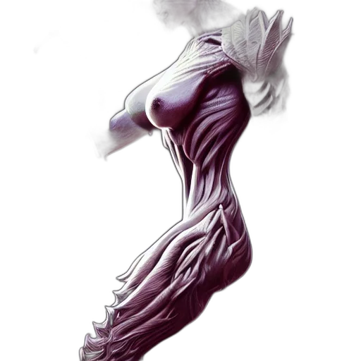dress, robot, creature, jewelry, concept art, fantasy art, comic book art, photorealistic transparent PNG cut-out