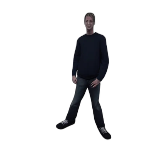 jacket, staff, creature, robot, 3d render, concept art, photorealistic, tony transparent PNG cut-out