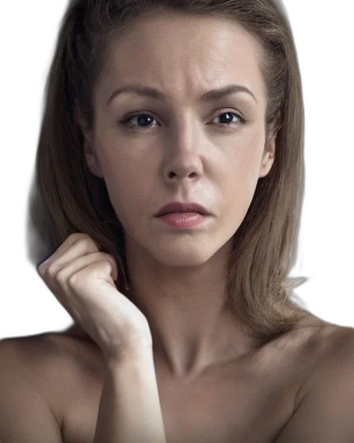 face, jewelry, hair, dress transparent PNG cut-out