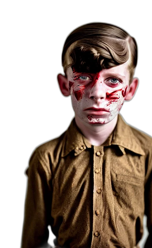face, mask, creature, photorealistic transparent PNG cut-out