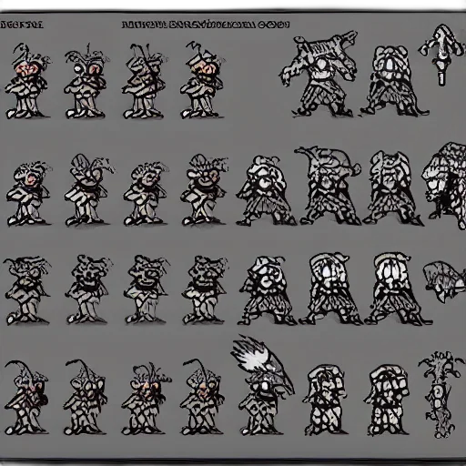 robot, weapon, concept art, pixel art, 3d render, fantasy art, monochrome, dark transparent PNG cut-out