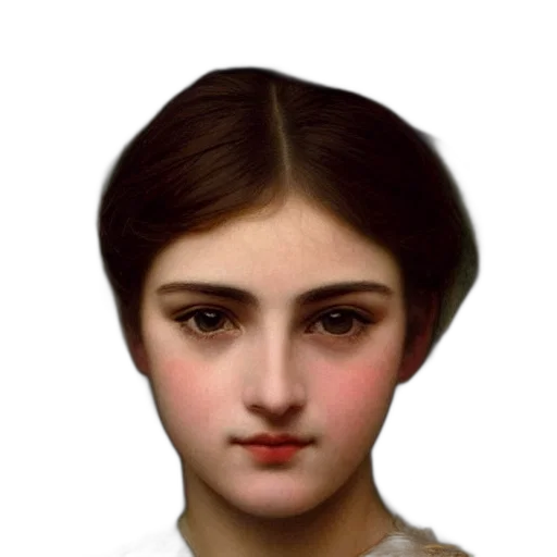 face, hair, staff, mask transparent PNG cut-out