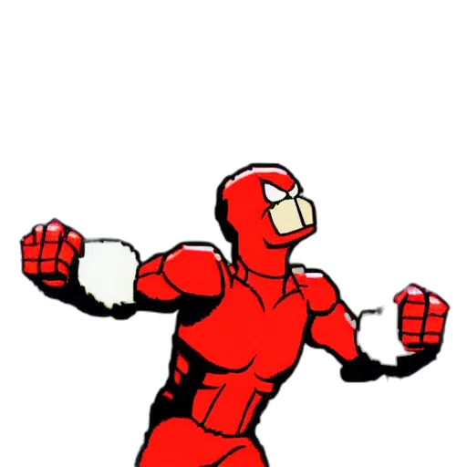 robot, weapon, animal, comic book art transparent PNG cut-out