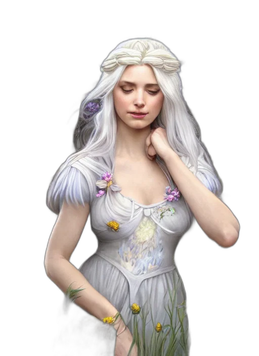 dress, face, jewelry, crown transparent PNG cut-out
