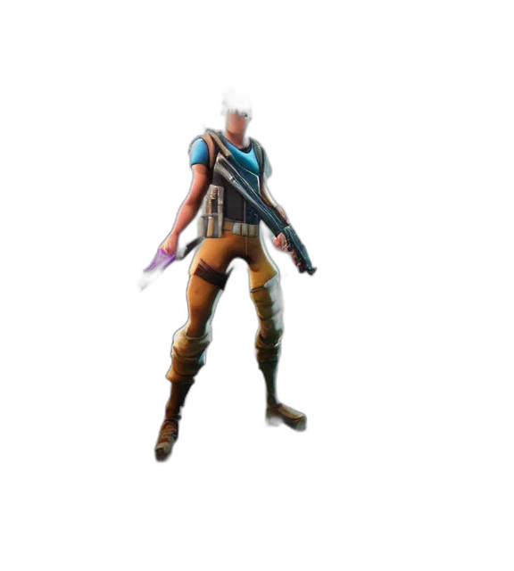 weapon, jacket, animal, staff, concept art, 3d render, pixel art, cyberpunk transparent PNG cut-out