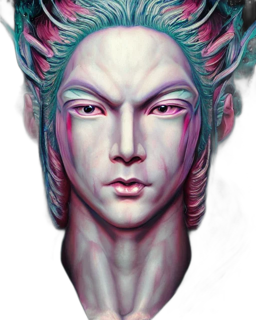 face, mask, creature, dragon transparent PNG cut-out