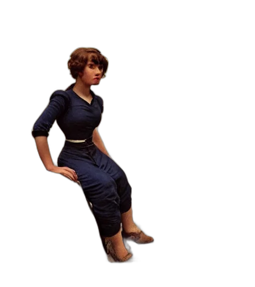 dress, 3d render, concept art, photorealistic, fallout, charred, vintage, polaroid transparent PNG cut-out