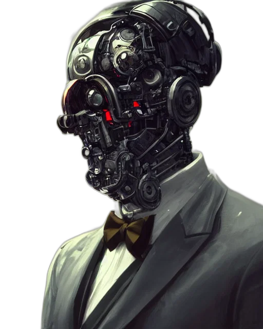 robot, mask, face, creature, cyberpunk, concept art, comic book art, pixel art transparent PNG cut-out
