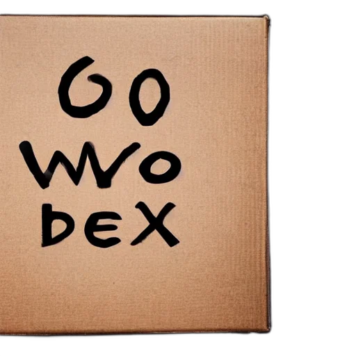furniture, cardboard, box, clown transparent PNG cut-out