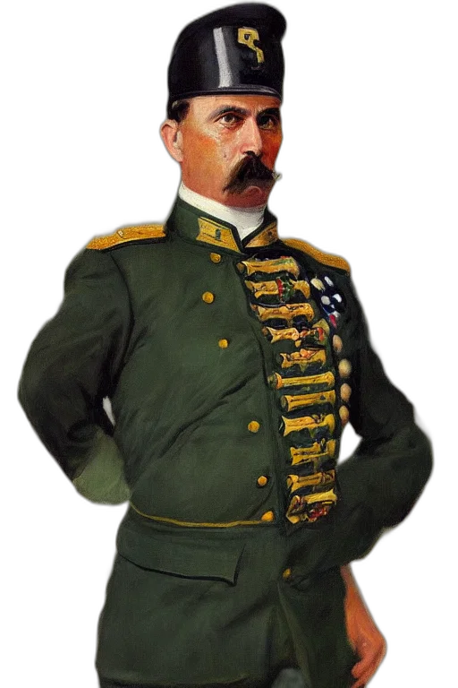 staff, jacket, face, hat transparent PNG cut-out