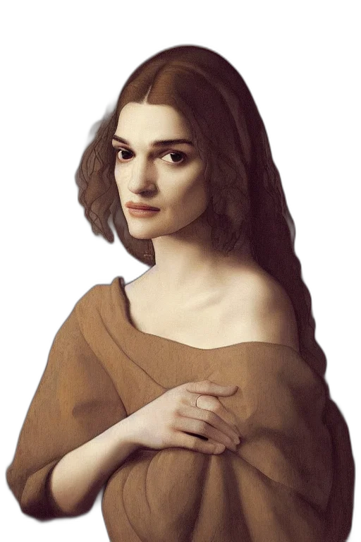 face, dress, crown, jewelry, fantasy art, oil painting, photorealistic, concept art transparent PNG cut-out