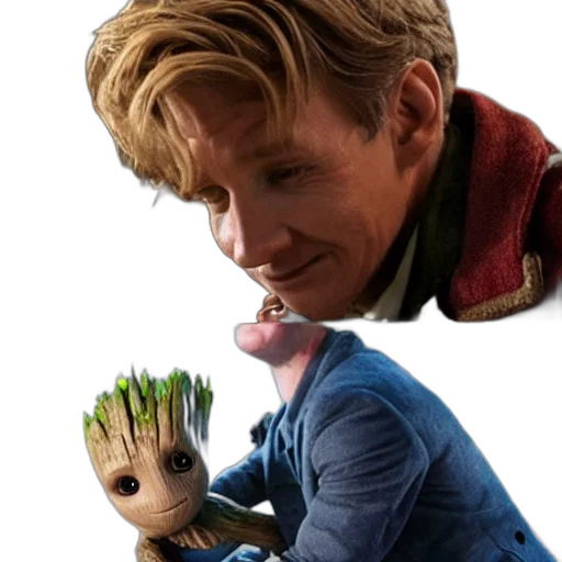 creature, face, mask, hair transparent PNG cut-out