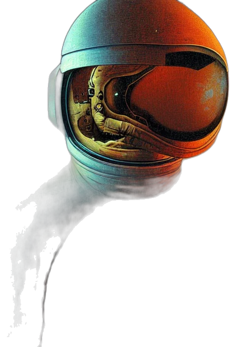 mask, robot, face, jacket, concept art, comic book art, watercolor, photorealistic transparent PNG cut-out