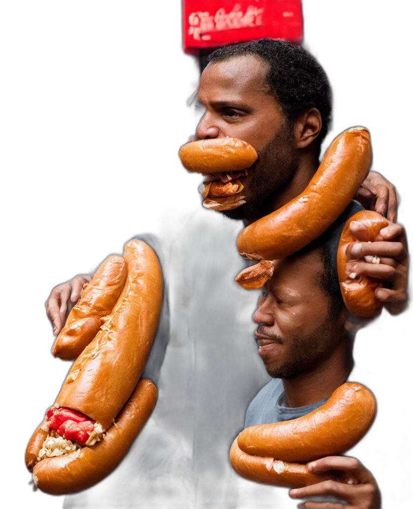 food, weapon, animal, face transparent PNG cut-out