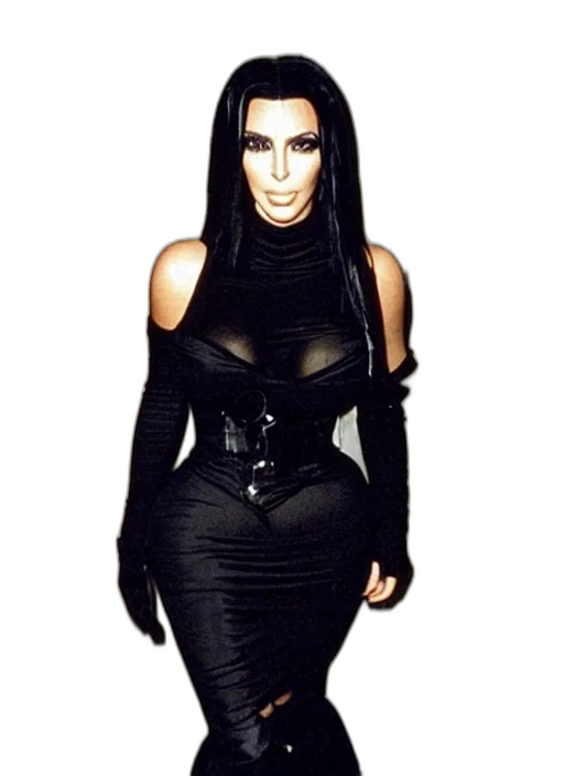 dress, hair, creature, jacket transparent PNG cut-out