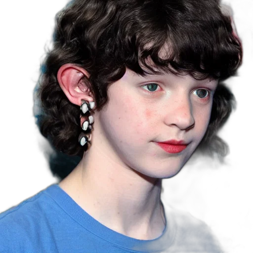 hair, jewelry, face, creature transparent PNG cut-out