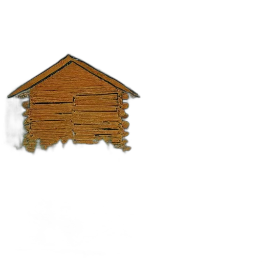 building, furniture, animal, face, 3d render, concept art, photorealistic, snow transparent PNG cut-out