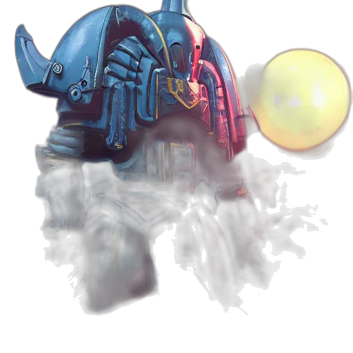 robot, mask, creature, weapon, concept art, fantasy art, watercolor, 3d render transparent PNG cut-out