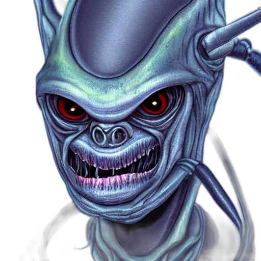 creature, face, mask, concept art transparent PNG cut-out