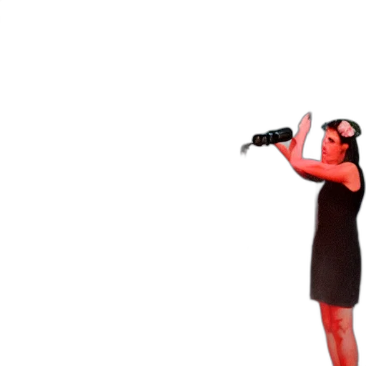 weapon, dress, staff, concept art, 3d render, fire, outer space, red transparent PNG cut-out