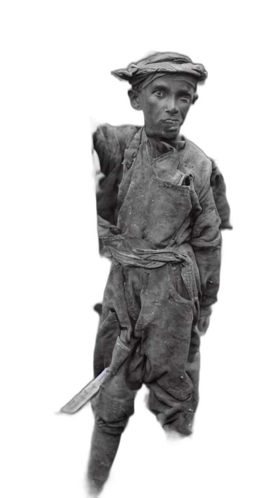 staff, face, sword, jacket transparent PNG cut-out