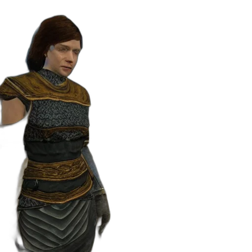 dress, staff, 3d render, concept art transparent PNG cut-out