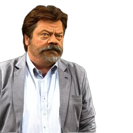 face, jacket, hair, staff, photorealistic, 3d render, cartoon, concept art transparent PNG cut-out