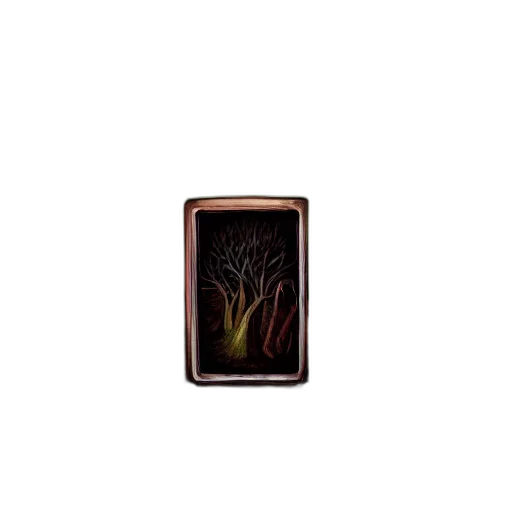 tree, flower, jewelry, furniture, photorealistic, forest, earth tones, painting transparent PNG cut-out