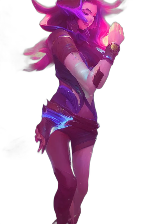 staff, weapon, robot, mask, cyberpunk, concept art, fantasy art, vaporwave transparent PNG cut-out