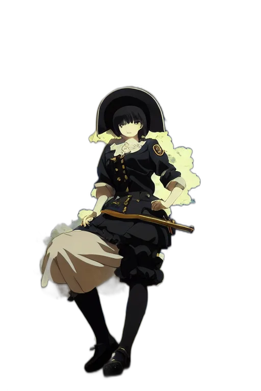 staff, weapon, sword, dress transparent PNG cut-out